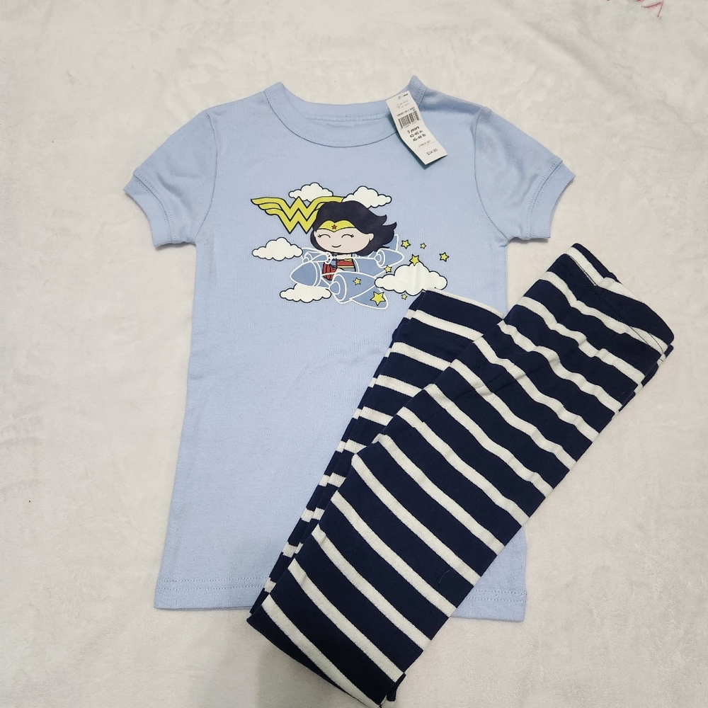 NWT DC x Baby Gap Wonder Woman Pajamas